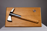 Firefighters Axe presented on oak board