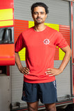 Station Sports Range T Shirt in Red