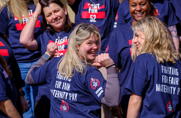 T shirt Fight for 52: Fighting for fair maternity pay