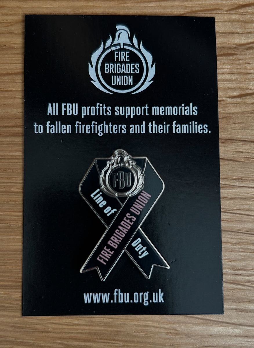 FBU Line of Duty Memorial Badge – Fire Brigades Union
