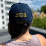 FBU Navy Cap with Gold Logo & SUPPORTING FIREFIGHTERS