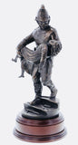 hand crafted 11" scale statuette called of the classic 1891 'Saved' painting in a Cold Cast Bronze finish.
