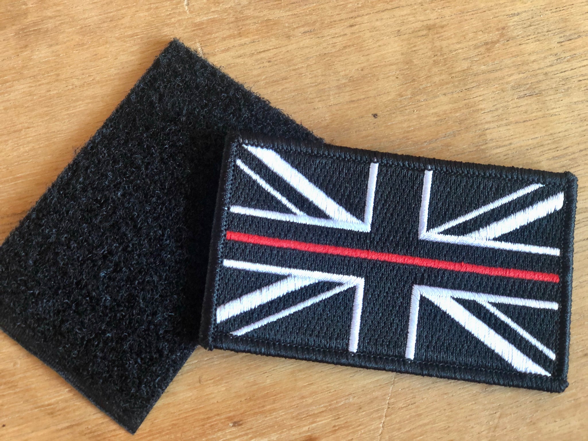 Thin Red Line Velcro Patch – Fire Brigades Union