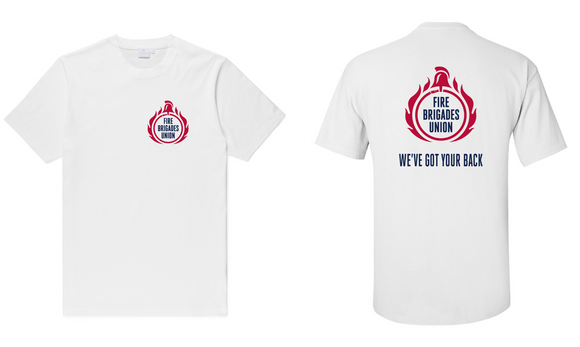 FBU Men's 'We've Got Your Back' T-shirt